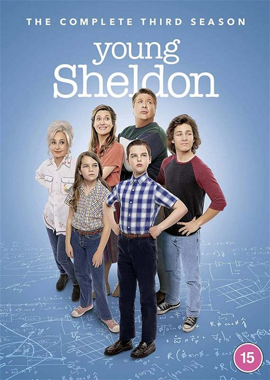 Cover for Young Sheldon S3 Dvds · Young Sheldon Season 3 (DVD) (2020)