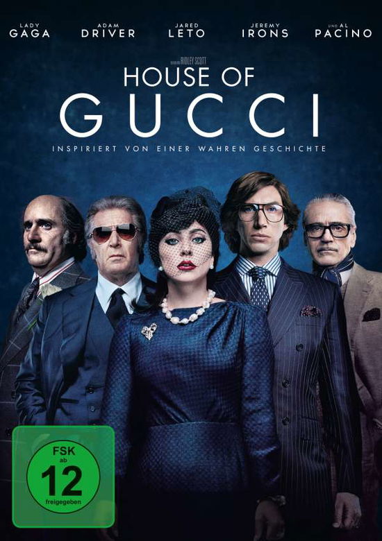 Cover for Lady Gaga,adam Driver,al Pacino · House of Gucci (DVD) (2022)