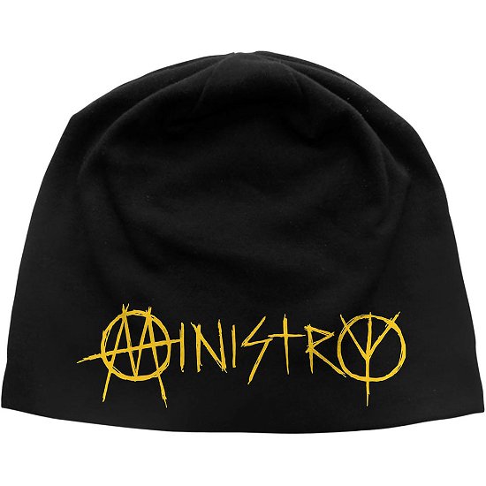 Cover for Ministry · Ministry Unisex Beanie Hat: Logo (Klær) [Black - Unisex edition]