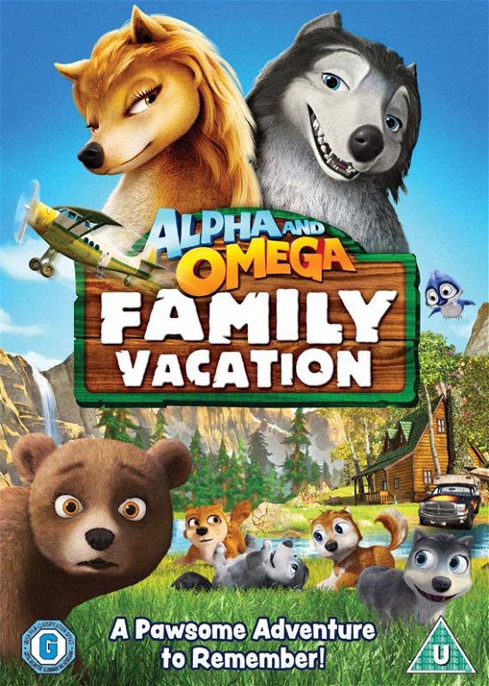 Cover for Alpha  Omega Family Vacation · Alpha And Omega - Family Vacation (DVD) (2016)