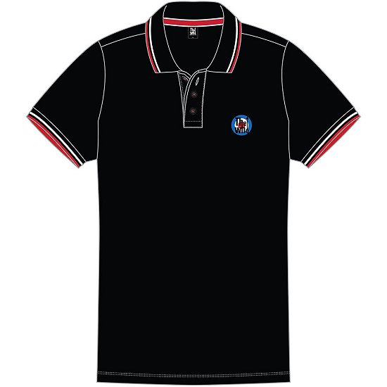 Cover for The Who · The Who Unisex Polo Shirt: Target (Kläder) [size S] [Black - Unisex edition]