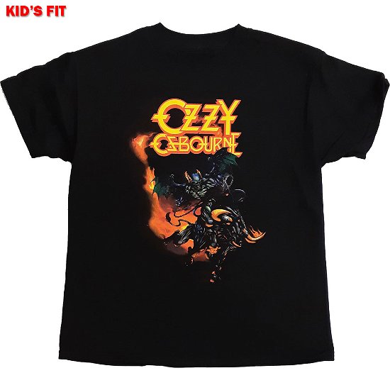 Cover for Ozzy Osbourne · Ozzy Osbourne Kids T-Shirt: Demon Bull (5-6 Years) (T-shirt) [size 5-6yrs] [Black - Kids edition]