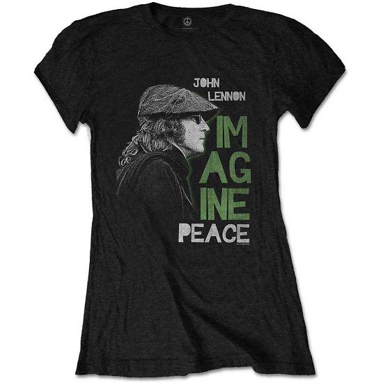 Cover for John Lennon · John Lennon Ladies T-Shirt: Imagine Peace (XXXX-Large) (T-shirt)