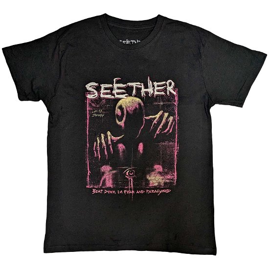 Seether Unisex T-Shirt: Beat Down - Seether - Produtos -  - 5056737204940 - 