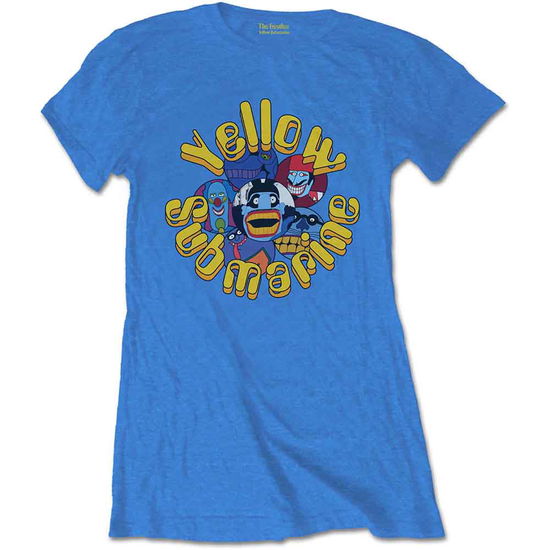 Cover for The Beatles · The Beatles Ladies T-Shirt: Yellow Submarine Baddies (T-shirt) [size XS] (2024)