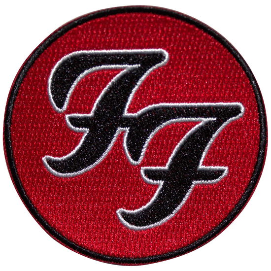 Foo Fighters Woven Patch: FF Logo (Standard) - Foo Fighters - Gadżety -  - 5056737275940 - 