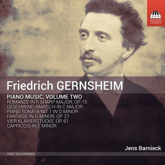 Cover for Barnieck · Friedrich Gernsheim: Piano Music. Vol. 2 (CD) (2021)