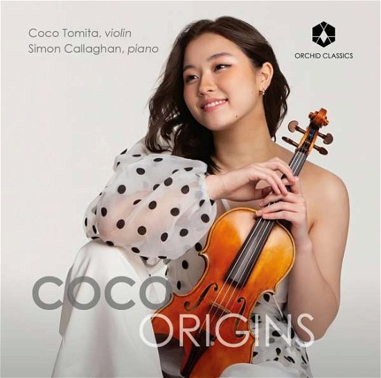 Cover for Coco Tomita / Simon Callaghan · George Enescu / Francis Poulenc / Lili Boulanger / Jeno Hubay / Maurice Ravel / Claude Debussy: Origins (CD) (2022)