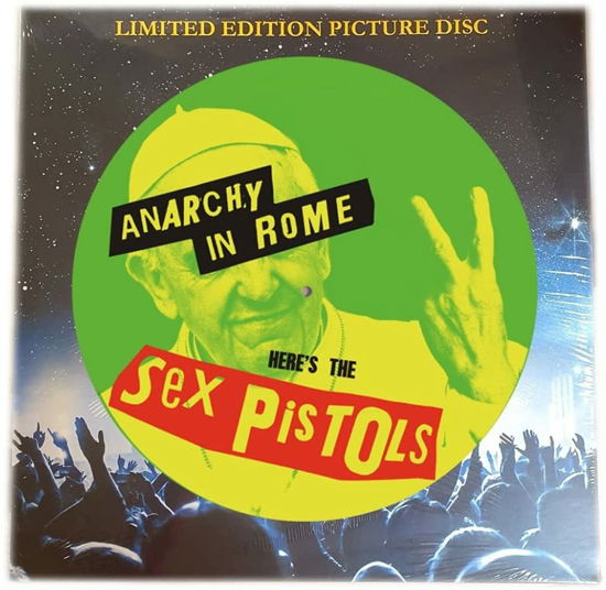 Cover for Sex Pistols · Anarchy In Rome (LP) [Picture Disc edition] (2020)