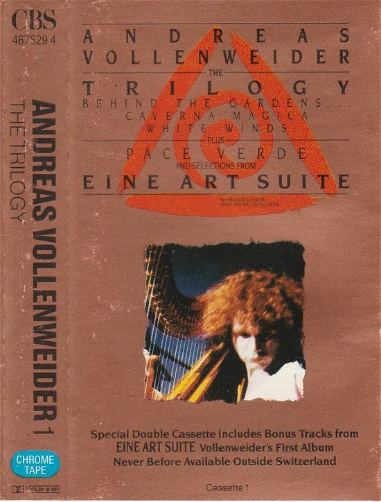 Cover for Andreas Vollenweider · Andreas Vollenweider-the Trilogy (DIV)