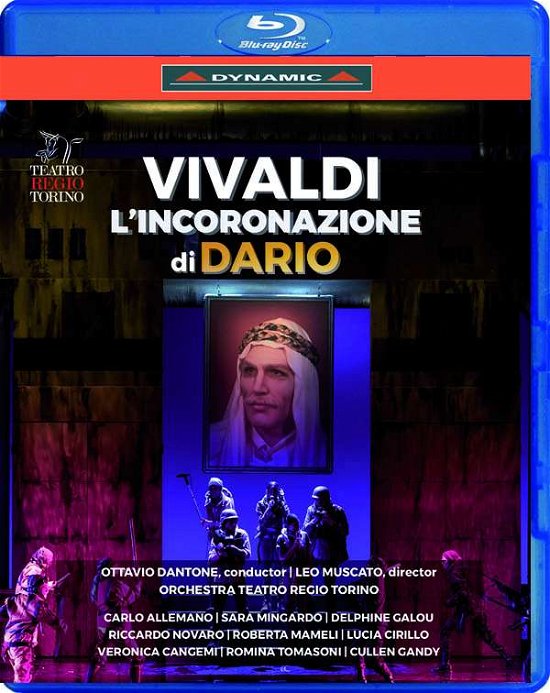 Cover for A. Vivaldi · L'incoronazione Di Dario (Blu-ray) (2017)