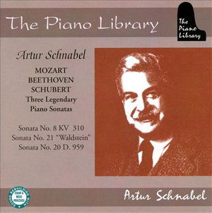 Cover for Artur Schnabel · Artur Schnabel-piano Library-mozart / Beethoven / Schu (CD)