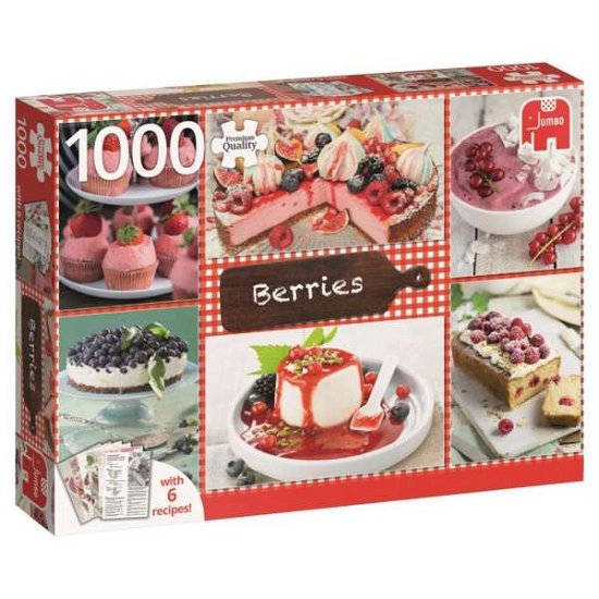 Cover for Puzzel · Puslespil Berries -  - 1000 brikker, Premium Collection Recipe puzzles (Puslespil) (2020)