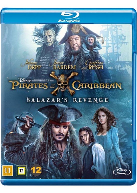 Cover for Pirates of the Caribbean · Pirates of the Caribbean 5: Salazar's Revenge (Blu-ray) (2017)