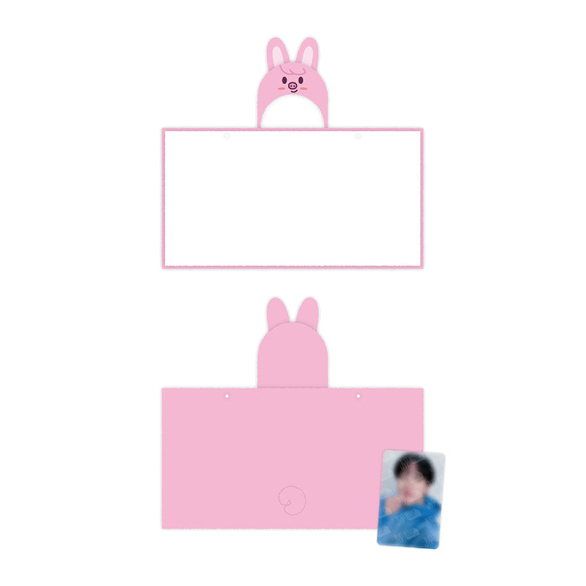 【国内発送】 · KIDS STRAY SKZ (MERCH BLANKET HOOD SKZOO - 5'CLOCK アイドル