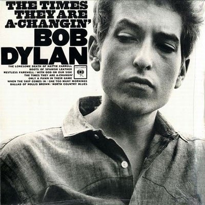 Cover for Bob Dylan · The Times They Are A-Changin (Special Edition +Magazine) (LP/BOG) (2022)