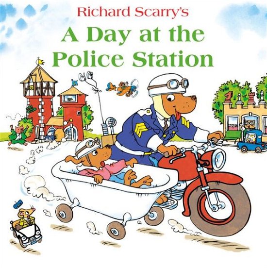 Cover for Richard Scarry · A Day at the Police Station (Paperback Bog) (2014)