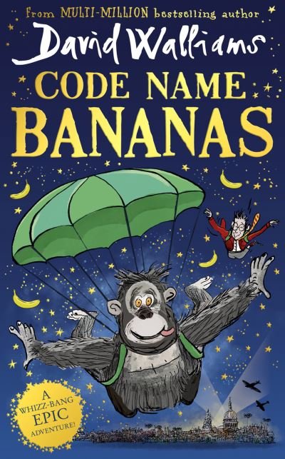 Cover for David Walliams · Code Name Bananas (Inbunden Bok) (2020)