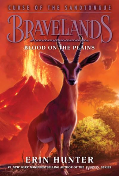 Cover for Erin Hunter · Bravelands: Curse of the Sandtongue #3: Blood on the Plains - Bravelands: Curse of the Sandtongue (Paperback Book) (2023)