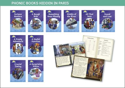 Cover for Phonic Books · Phonic Books Hidden in Paris: Alternative vowel and consonant spellings, and Latin suffixes (Book) (2023)