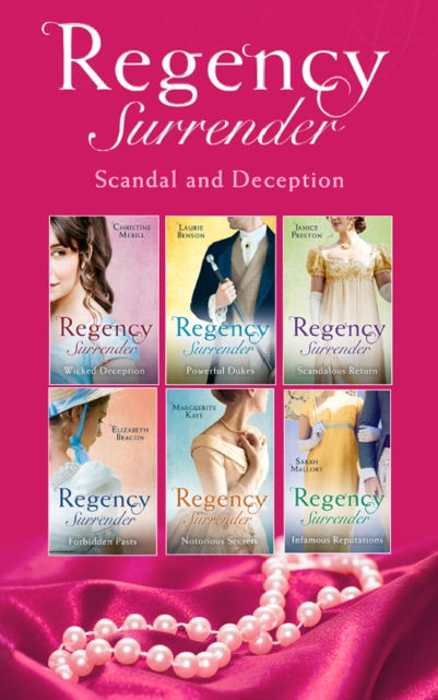 Cover for Christine Merrill · Regency Surrender: Scandal And Deception (Paperback Book) (2018)