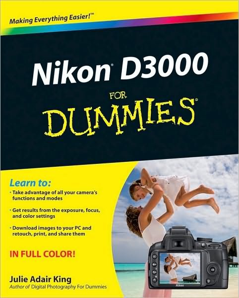 Cover for King, Julie Adair (Indianapolis, Indiana) · Nikon D3000 For Dummies (Pocketbok) (2009)