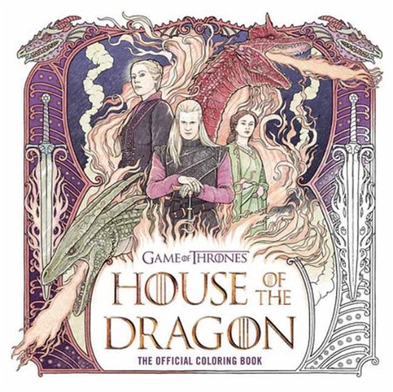 House of the Dragon: The Official Coloring Book - Random House Worlds - Bøger - Random House USA Inc - 9780593581940 - 7. maj 2024