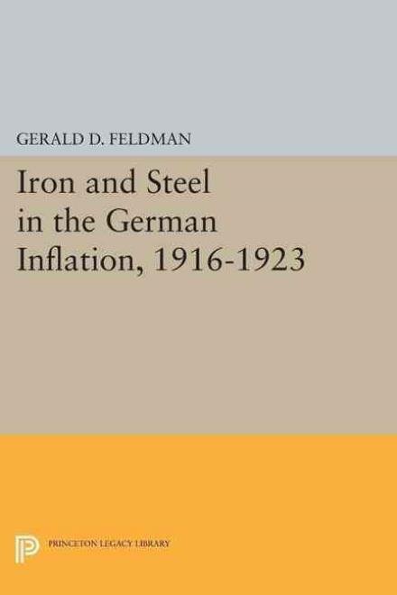 Cover for Gerald D. Feldman · Iron and Steel in the German Inflation, 1916-1923 - Princeton Legacy Library (Paperback Book) (2015)