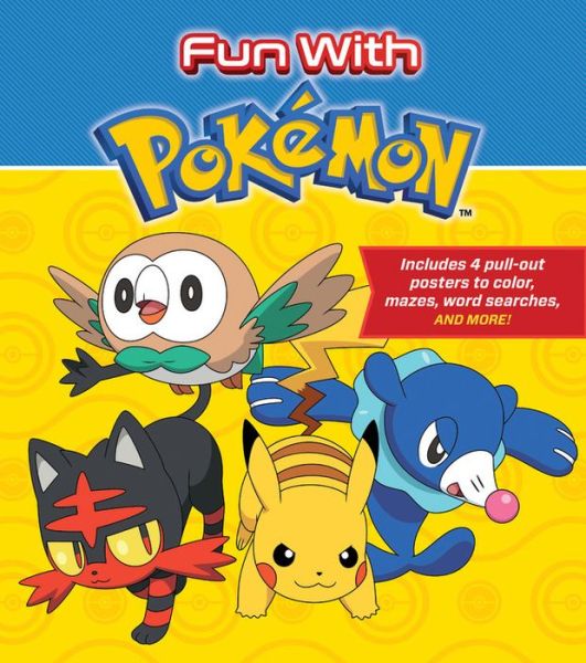 Fun with Pokemon: Includes 4 pull-out posters to color, mazes, word searches, and more! - Simcha Whitehill - Books - Running Press,U.S. - 9780762462940 - August 31, 2017