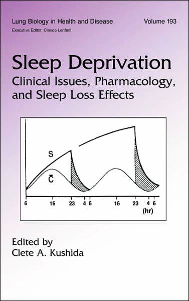 Cover for Clete A. Kushida · Sleep Deprivation: Clinical Issues, Pharmacology, and Sleep Loss Effects - Lung Biology in Health and Disease (Innbunden bok) (2004)