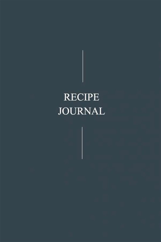 Cover for Bchc · Recipe Journal (Paperback Book) (2021)