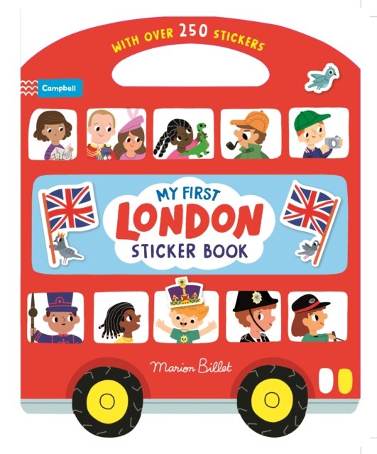 Cover for Marion Billet · My First London Sticker Book - Campbell London (Pocketbok) (2023)