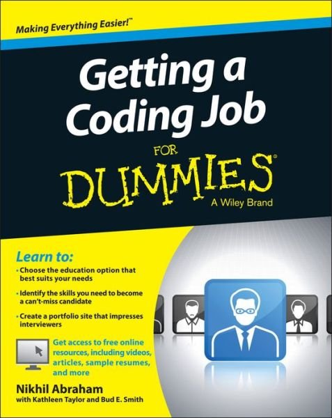 Cover for Abraham · Getting a Coding Job For Dummie (Bog) (2015)