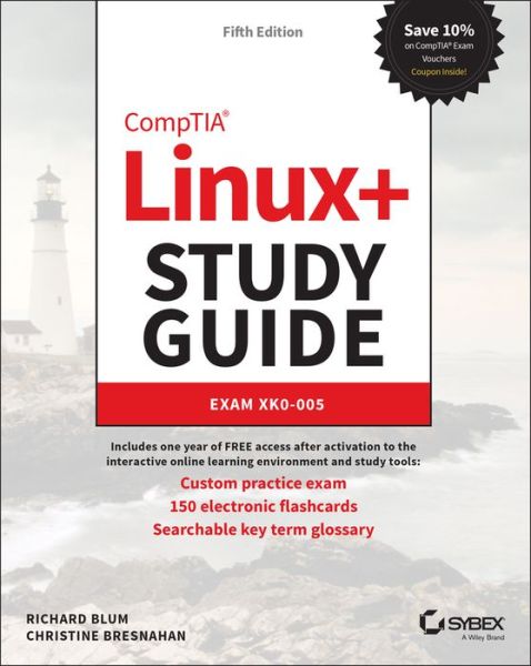Cover for Richard Blum · CompTIA Linux+ Study Guide: Exam XK0-005 - Sybex Study Guide (Paperback Book) (2022)