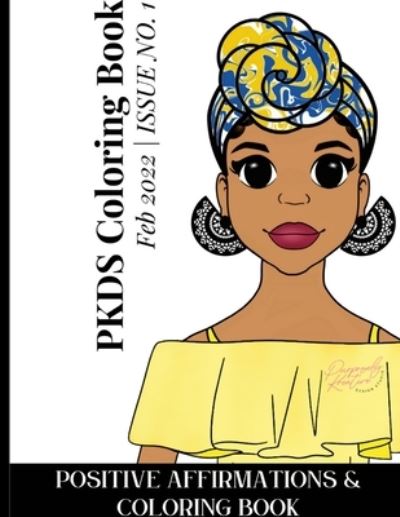 Cover for Ebony Smith · Positive Affirmations &amp; Coloring Book PKDS (Paperback Book) (2022)