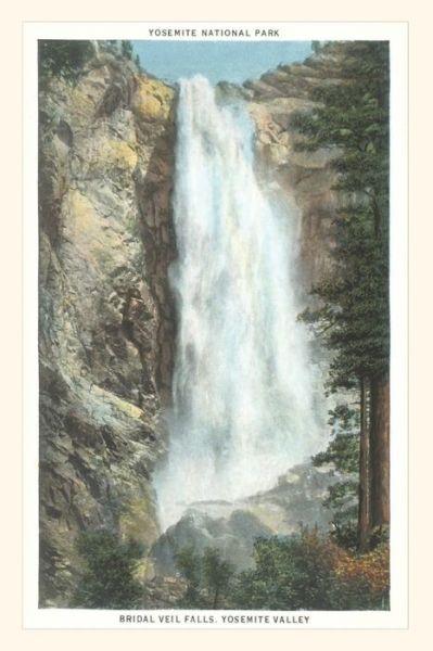 Cover for Found Image Press · The Vintage Journal Bridal Veil Falls, Yosemite National Park, California (Paperback Book) (2022)