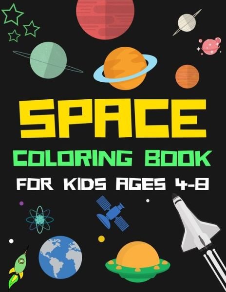 Cover for Ziboin Press Point · Space Coloring Book for Kids Ages 4-8 (Paperback Book) (2019)