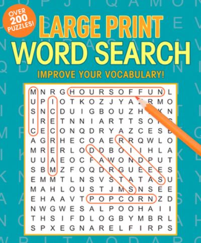 Cover for Editors of Thunder Bay Press · Large Print Word Search (Paperback Book) (2018)