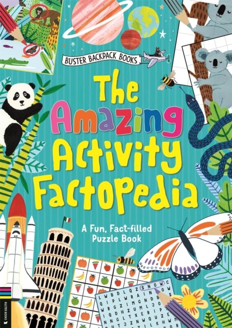 Cover for Buster Books · The Amazing Activity Factopedia: A Fun, Fact-filled Puzzle Book - Buster Backpack Books (Paperback Book) (2024)