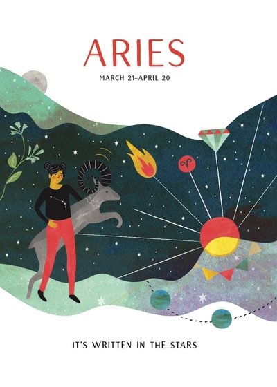 Cover for Astrology: Aries - It's Written in the Stars (Gebundenes Buch) (2019)