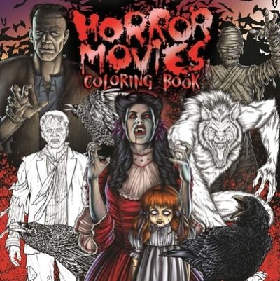 IglooBooks · Horror Movies Adult Coloring Book (Book) (2024)