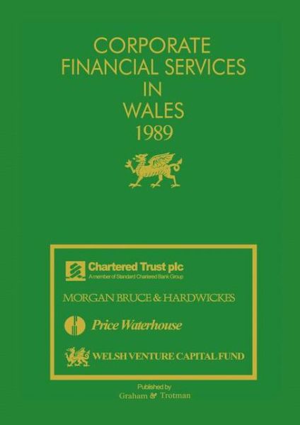 Cover for Corporate Financial Services in Wales 1989 (Hardcover Book) [1989 edition] (1989)