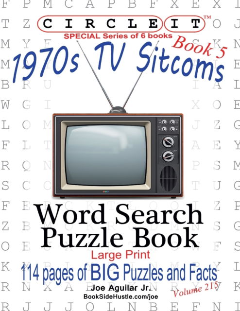 Joe Aguilar · Circle It, 1970s Sitcoms Facts, Book 5, Word Search, Puzzle Book (Paperback Book) (2020)