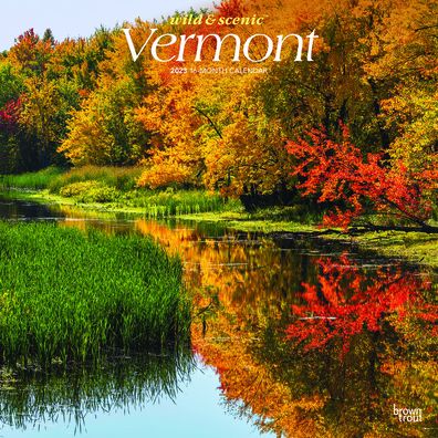 Cover for Browntrout · Vermont Wild &amp; Scenic 2023 Square (Calendar) (2022)