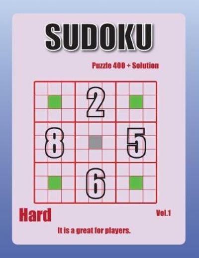 Cover for Johnny Mathis · Sudoku-hard Vol.01 (Paperback Book) (2018)