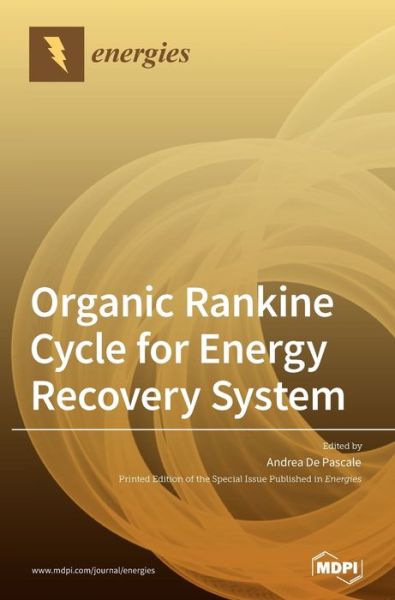 Cover for Andrea De Pascale · Organic Rankine Cycle for Energy Recovery System (Hardcover Book) (2020)