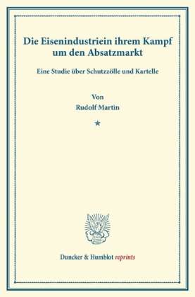 Cover for Martin · Die Eisenindustrie in ihrem Kamp (Bog) (2013)