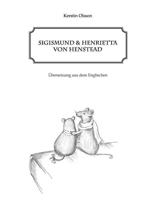 Cover for Olsson · Sigismund und Henrietta von Hens (Book)