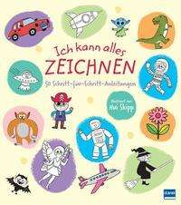 Ich kann alles zeichnen - 50 Schritt-für-Schritt-Anleitungen - William Potter - Livros - Ullmann Medien GmbH - 9783741525940 - 1 de setembro de 2021