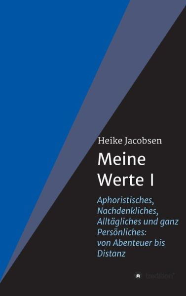 Cover for Jacobsen · Meine Werte I (Book) (2017)